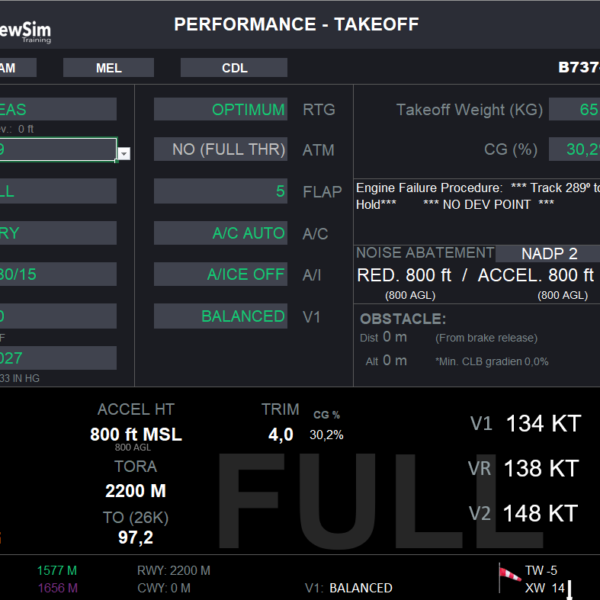 Herramientas Simulador B737-800NG
